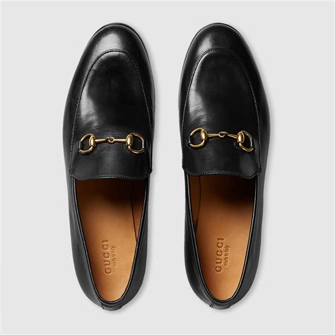 gucci zwarte laarzen|Women's Gucci Jordaan loafer in black leather .